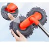 Car Cleaning Mop With Mop Head 1Pcs Sturdy double head-min