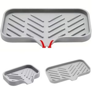 Kitchen Sink Drain Trays 1Pcs Sturdy Silicone cover-min