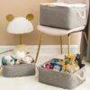 collapsible storage bins fabric demo-min
