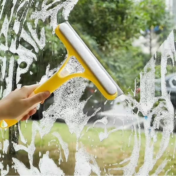 Squeegee Window Cleaner 1Pcs Sturdy 2 squeegee for window washing cover-min