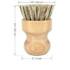 Eco Friendly Dish Brush 3Pcs Sturdy Brush dimension-min
