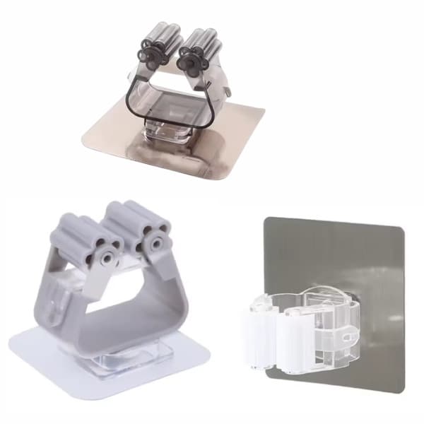 Broom Mop Holder Wall Mount 3Pcs Strong Mount 1 Broom Mop Holder Wall Mount 3Pcs Strong Mount cover -min