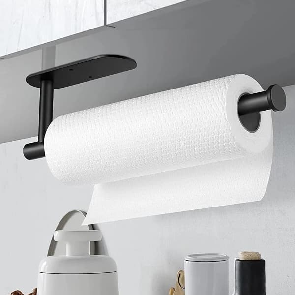 Adhesive Paper Towel Holder Elite 1Pcs 3 stick on paper towel holder show now -min