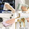 clean windows microfiber cloth demo -min