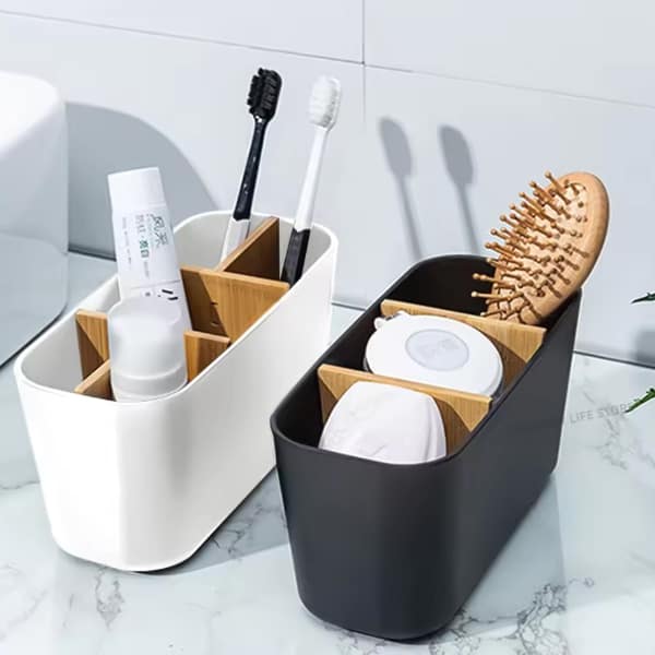 Toothbrush Holder For Electric Brushes Elite 1Pc 8 demo bamboo -min
